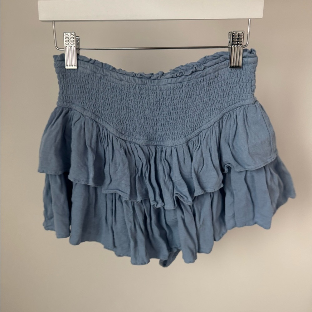 Sunshine Daydream Skirt- Dusty Blue